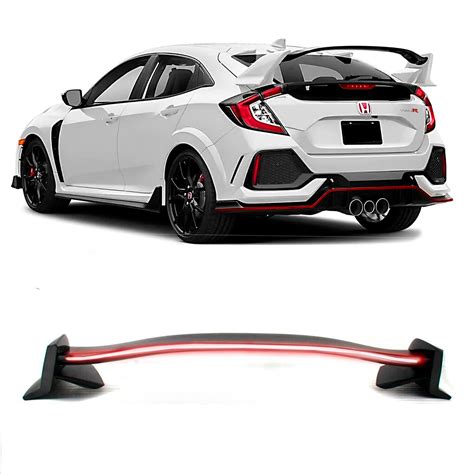 AEROFOLIO FULL LED SEQUENCIAL CIVIC G10 TYPE R ESTILO