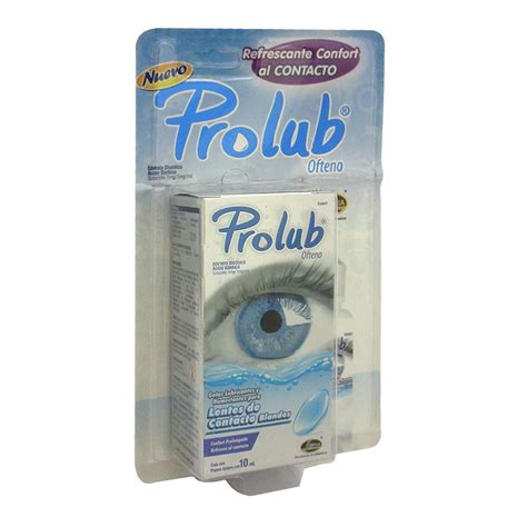 Gotas Para Los Ojos Prolub Lubricantes Para Lentes De Contacto Blandos