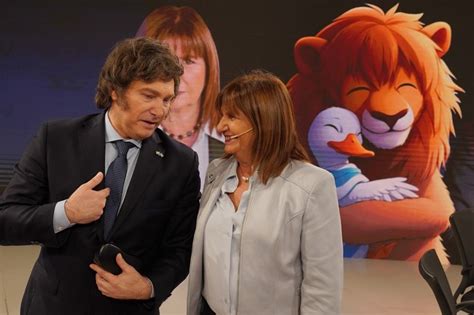 Javier Milei Y Patricia Bullrich Se Mostraron Juntos Por Primera Vez