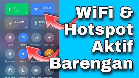 Cara Aktifkan WiFi Dan Hotspot Secara Bersamaan Di HP Xiaomi MIUI 12 5