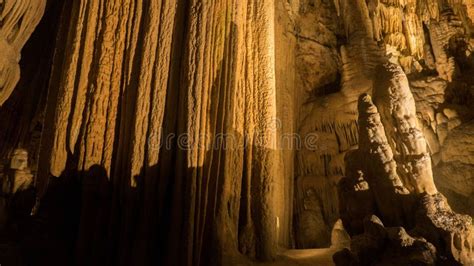 Cave Rock Walls Scene View Stock Image Image Of Abstract