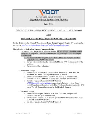 Fillable Online Ippm Electronic Plan Submittal Procedures