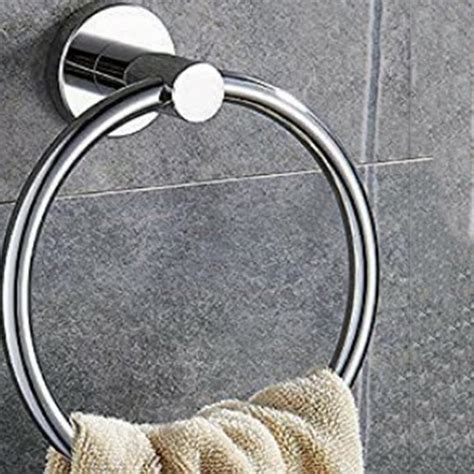 Anillo de toalla de acero inoxidable para baño colgadores de soporte