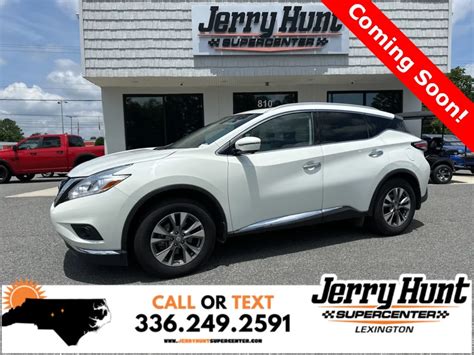 Used 2017 Nissan Murano Sl For Sale In Lexington Nc Vin