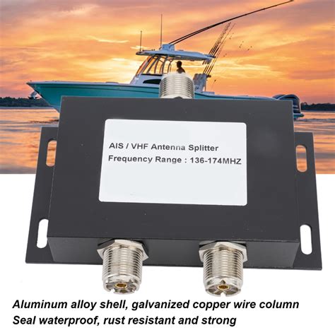 Antennas Power Splitter Ways To Mhz W Vhf Ais Antenna