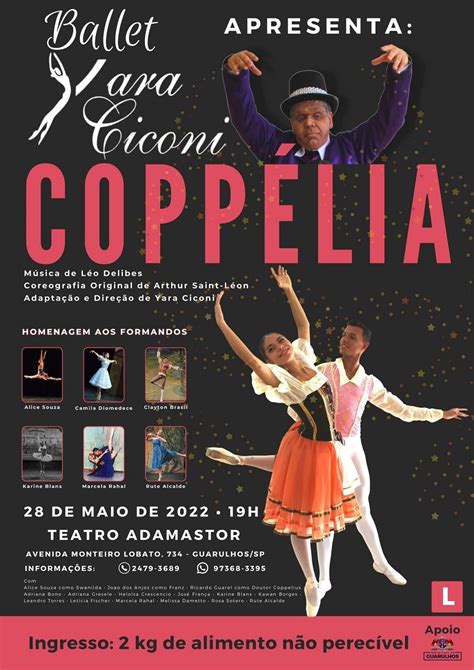 No Pr Ximo S Bado S H O Ballet Yara Ciconi Apresenta Copp Lia