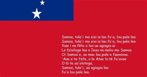 Samoan for Kids: Samoan and American Samoa National anthem