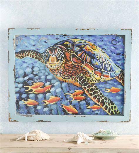 Sea Turtle Wall Art | Wind and Weather