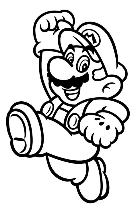 Dibujos Mario Bros para colorear 100 imágenes se imprimen gratis