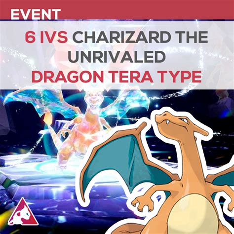 Pok Mon Scarlet Violet Ivs Charizard The Unrivaled Event Dragon