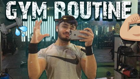 Gym Routine Exhausting Ritik Mahajan Youtube