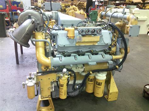 Motor 3408 Caterpillar Potencia Y Rendimiento Confiable Cbj Motor