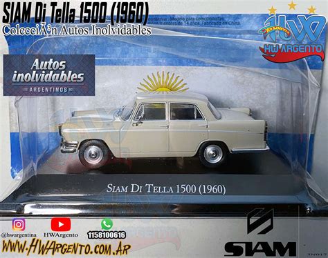 SIAM Di Tella 1500 1960 0 HWArgento