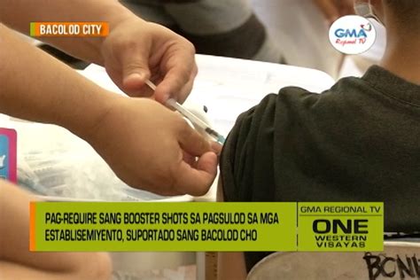 One Western Visayas Pag Require Sang Booster Shots Sa Pagsulod Sa Mga