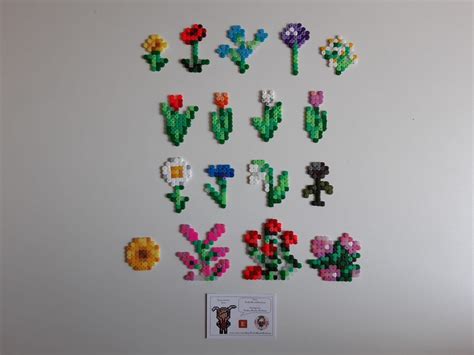 Minecraft Flowers Dandelion Poppy Blue Orchid Allium Azure Bluet Tulip Oxeye Daisy