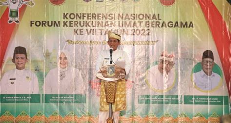 Konferensi Nasional Fkub Di Kepri Berdampak Pada Perputaran Roda