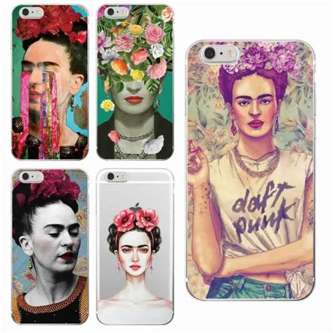 Mexican Frida Kahlo Artist Art Floral Flower Soft Phone Case Fundas For