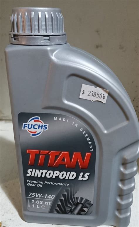 Aceite Fuchs Titan Sintopoid Ls W De Lt Gutermech