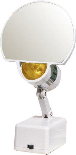 Floxite Fl X Magnifying Inch Mirror Light White Frosted White