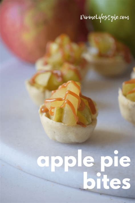 Apple Pie Bites Recipe Mini Dessert Divine Lifestyle