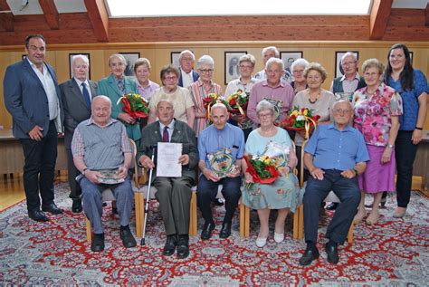 Gemeinde Purgstall Gratuliert Den Jubilaren Scheibbs