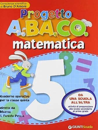 Progetto A Ba Co Matematica Quaderno Operativo Per La Classe