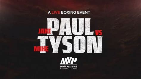 "I plan to finish him": Mike Tyson fighting Jake Paul in live Netflix ...