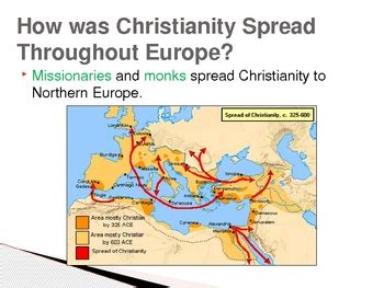 Spread of Christianity in Europe by SDB | Teachers Pay Teachers