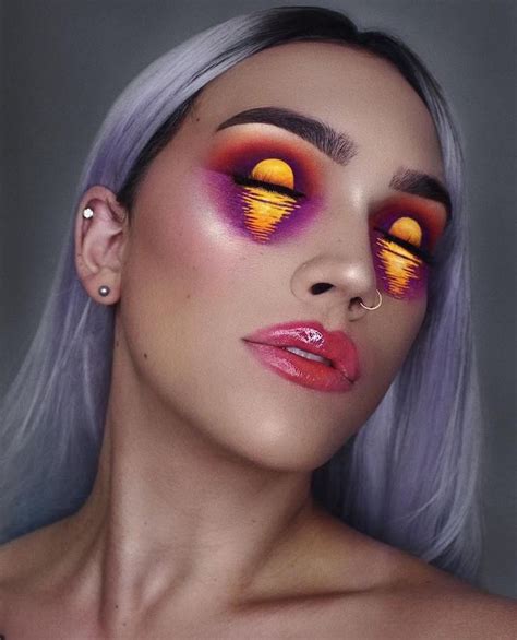 Makeup Artist Luna Has Created A Stunning Showing Of Eye Makeup Art When Her Eyes Are Closed