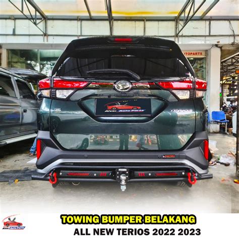 jual towing belakang terios  cobra style pengaman bumper belakang