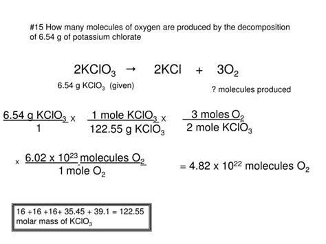 PPT 15 How Many Molecules Of Oxygen Are Produced By The