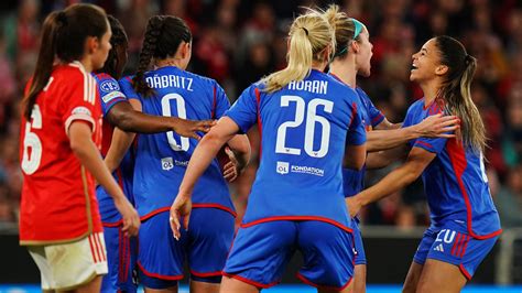 Benfica Lyon Eight Time Winners Seal Comeback Victory Uefa Women