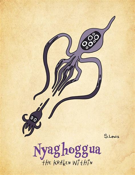 Nyaghoggua The Kraken Within By Stephenlewisart On Deviantart