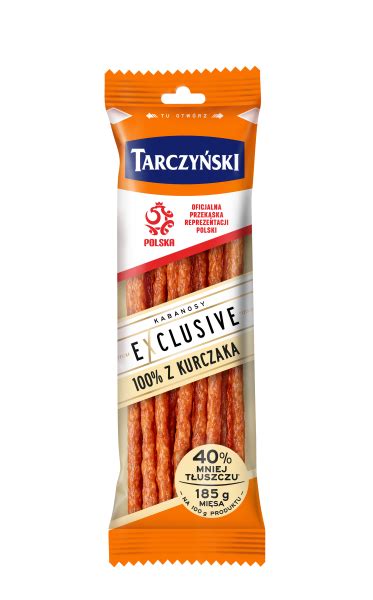 Kabanosy Exclusive Bekonowe producenta Tarczyński