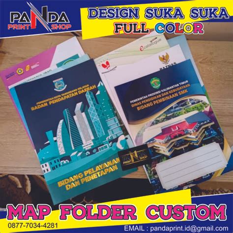 Jual Cetak Map Custom Map Kantor Map Folder Custom Ukuran F