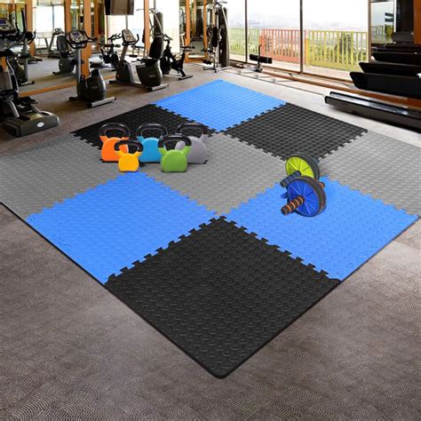 Prosource Fit Extra Thick Puzzle Exercise Mat Eva Foam Tiles For