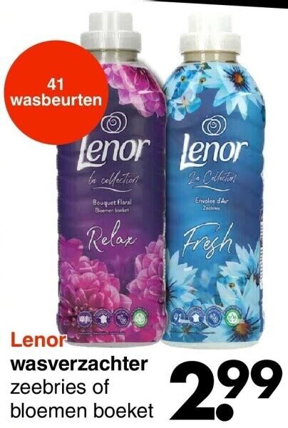 Lenor Wasverzachter Promotie Bij Wibra