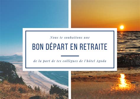 Cartes De Départ à La Retraite à Personnaliser Canva