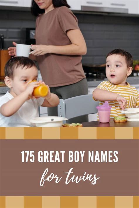 175 Twin Boy Names: Double the Joy, Double the Naming Fun!