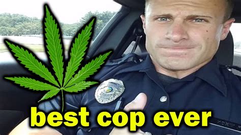 Cop Catches Me Smoking Coolest Cop Ever Youtube