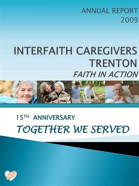 PPT INTERFAITH CAREGIVERS TRENTON FAITH IN ACTION PowerPoint