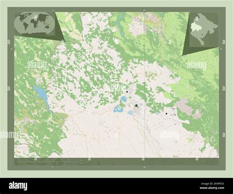 Niksic Municipality Of Montenegro Open Street Map Locations Of Major