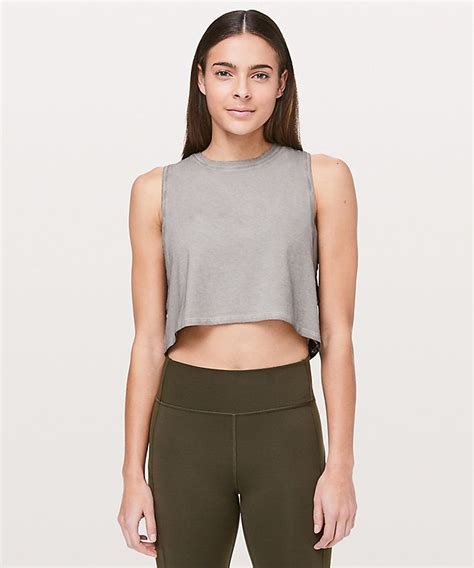 Muscle Love Crop Tank Fade Womens Tanks Lululemon Athletica