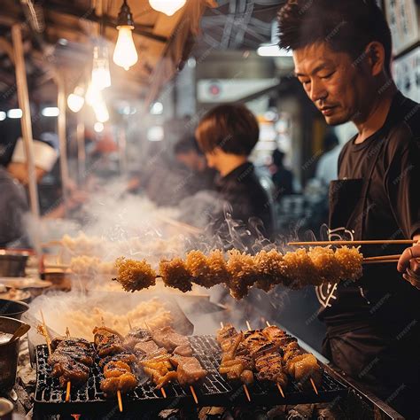 Premium Photo | A Night at the Street Food Market