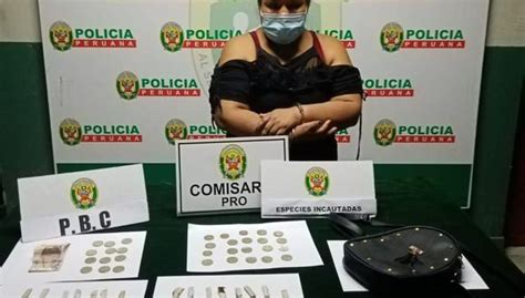 Los Olivos Capturan A Una Vendedora De Droga Que Escondía Los Ketes En