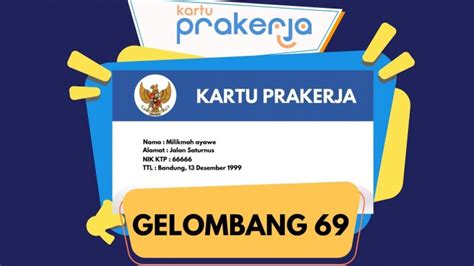 Selamat Ada Saldo Dana Rp Daftar Prakerja Gelombang Modal