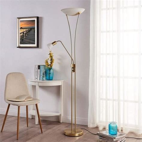 Lampenwelt Lampadaire Led Intensit Variable Pour Salon Et Salle