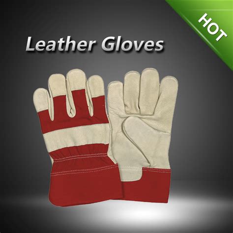 LP13210 Pig Grain Leather Gloves With Rubberized CuffLP13210 Ningbo