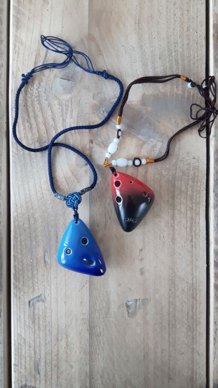 STL Necklace Ocarina - 6 holes - Ceramic | Ocarina | Fluteshop.eu