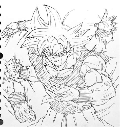 Dessin Son Gok Kakarotto Migatte No Gokui L Us